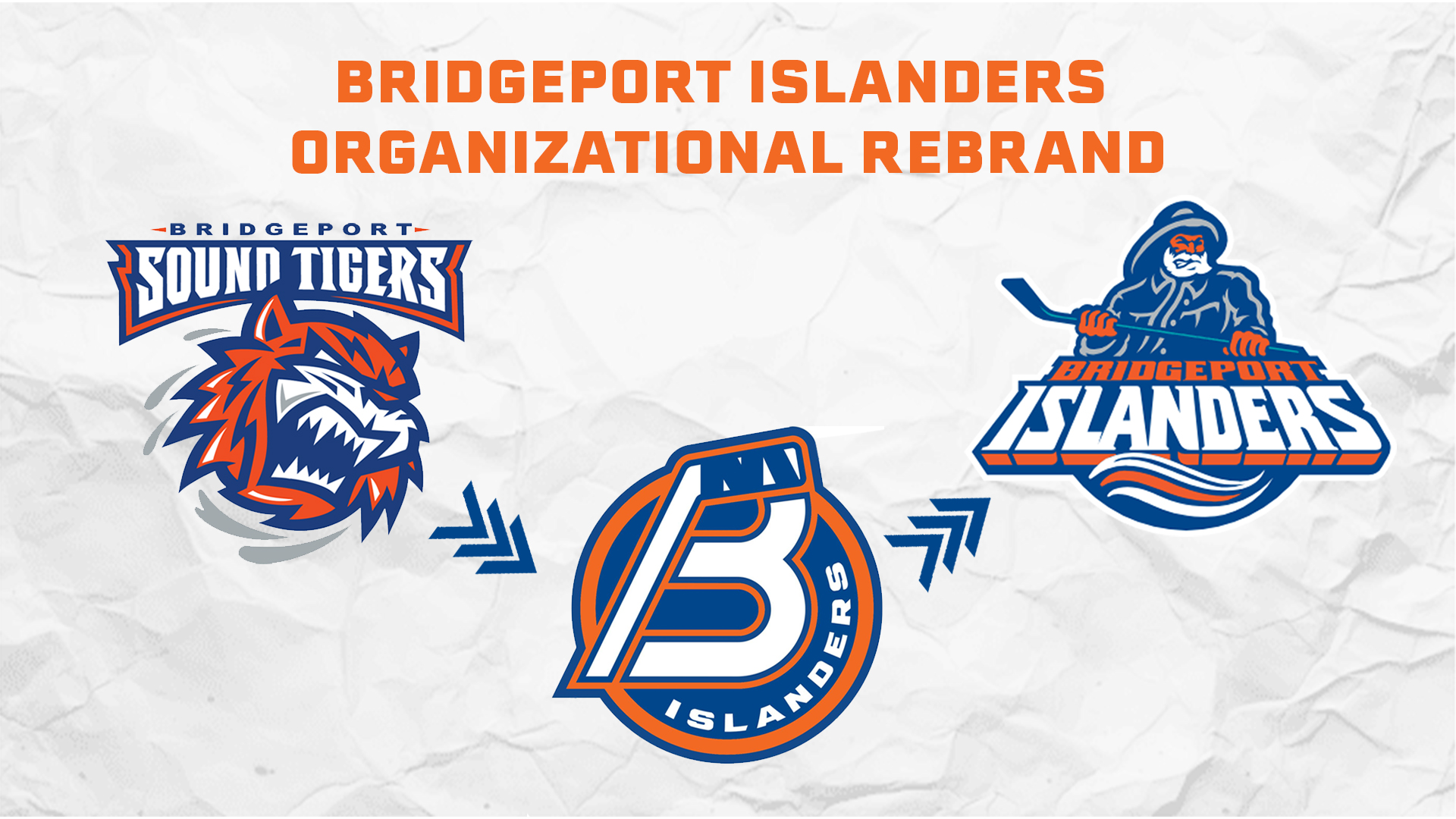 Bridgeport Sound Tigers → Bridgeport Islanders Rebrand